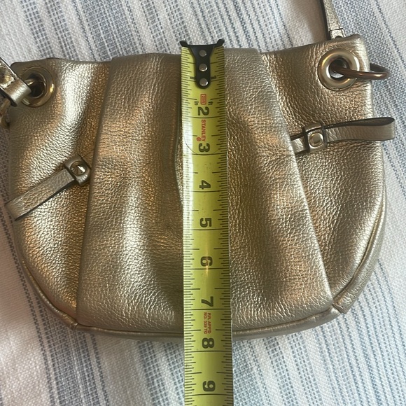 Gold Vince Camuto Leather crossbody - Picture 6 of 7